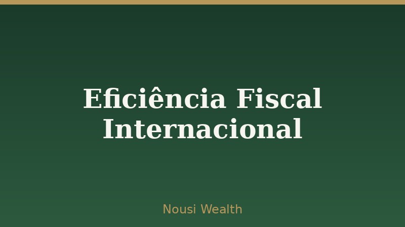 Eficiência Fiscal